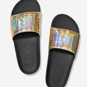 Pink iridescent slides! SOLD!!!
